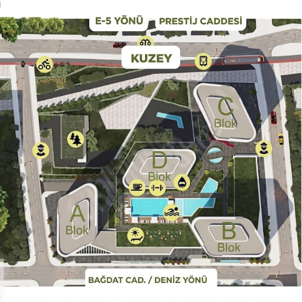 Kadıköy Teknik Yapı Uplife 1+1